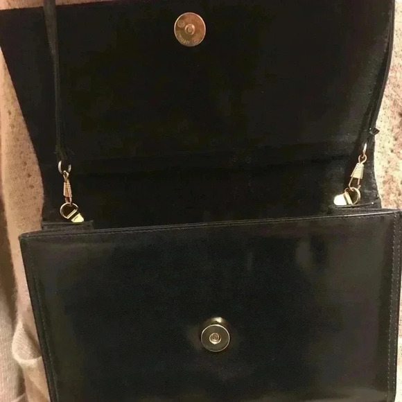 Jay Herbert New York I. Magnin black leather handbag‎​​ vintage - Picture 15 of 15